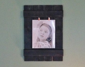 Wood Picture Frame, Rustic Wall Frame, Wall Art, Wooden Frame, Rustic Picture Frame, Rustic Decor, Distressed Frame, Home Decor, 8x10 Photo