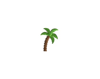 Mini Palm Tree 2 Machine Embroidery Design-INSTANT DOWNLOAD