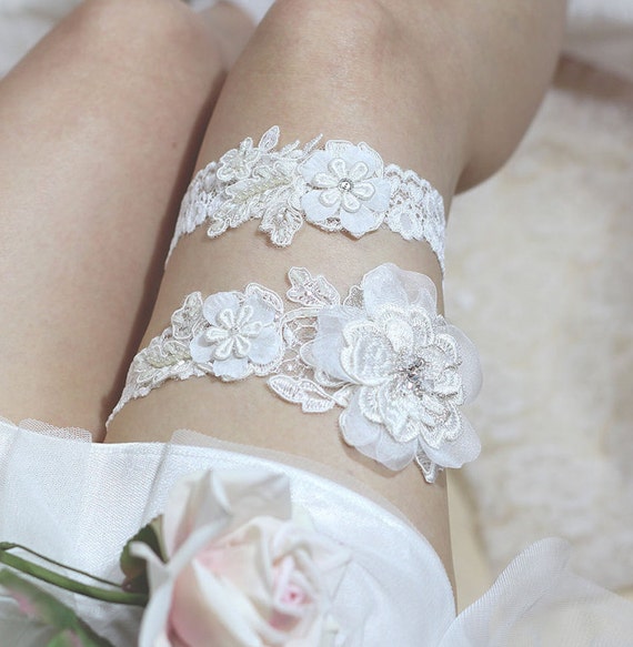 Rustic Garter Set 7