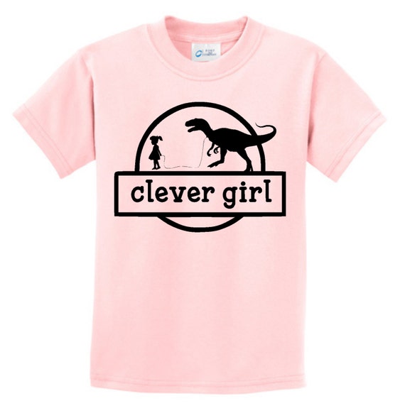 Clever Girl girl onesie or kids shirt Jurassic Park inspired