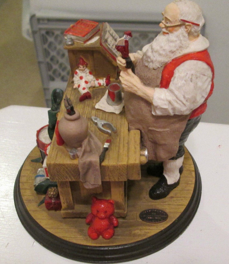 Santa's Norman Rockwell Collectable Limited