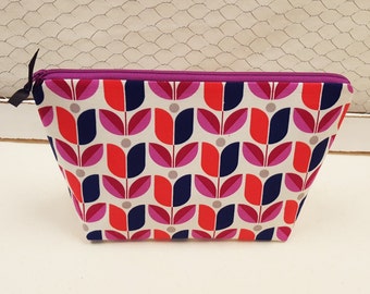 Makeup bag, Large zipper pouch, Cosmetic bag