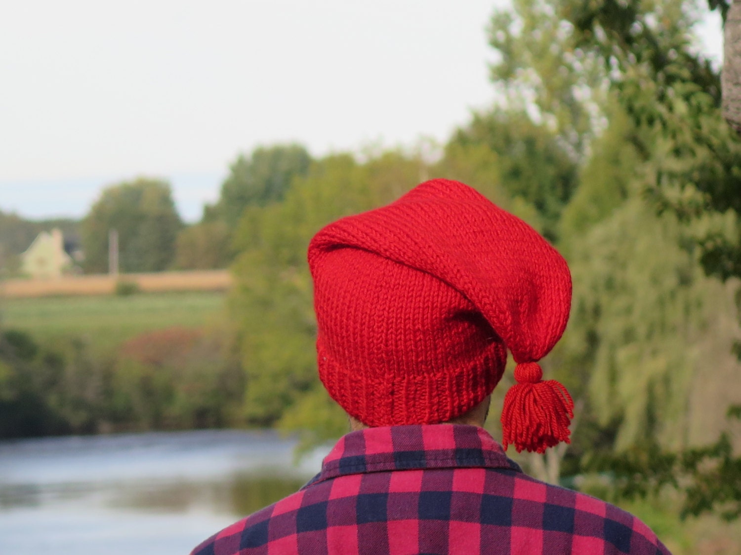 Voyageur handknitted cap Liberty Cap Coureur des Bois