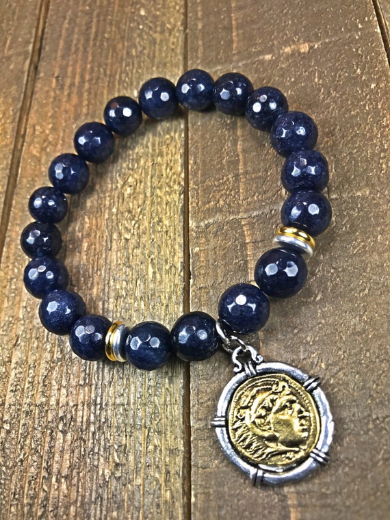 jade coin bracelet