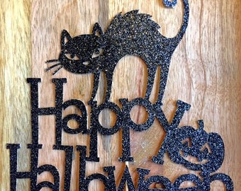 halloween cake topper halloween decorations halloween party happy halloween cake topper halloween - Metal Halloween Decorations halloween cake topper halloween decorations halloween party happy halloween cake topper halloween - Metal Halloween Decorations