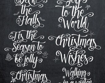 Christmas overlays, christmas typography, typography overlay, holiday overlay, christmas clip art, photography overlay, clip art, cu ok