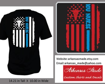icu nurse distressed american flag custom nurse shirt design on back of shirt icu - What Makes A Good Icu Nurse icu nurse distressed american flag custom nurse shirt design on back of shirt icu - What Makes A Good Icu Nurse