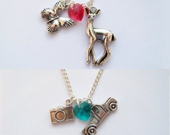 Chloe and Max. Life is Strange Necklace