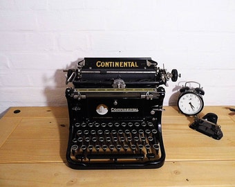 Vintage - old german typewriter "Continental"