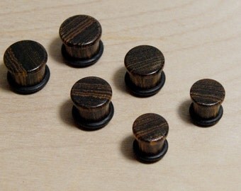 Ear Plugs - Bocote 7/16,00g,0g,1g,2g
