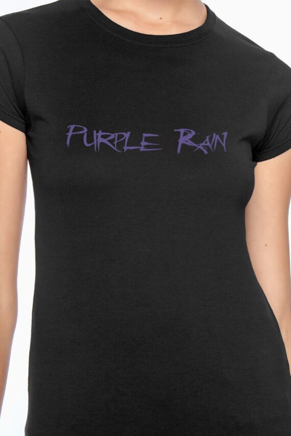 purple rain t shirt dress