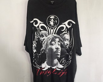 tupac shirt oversized