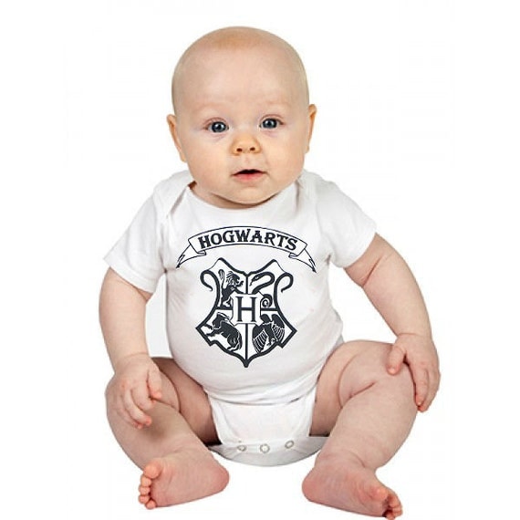 Hogwarts School Baby Onesie Harry Potter Inspired Baby Onesie