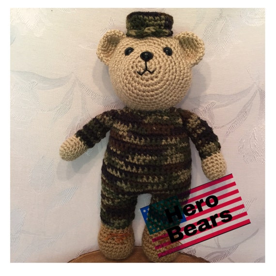 recordable army teddy bear