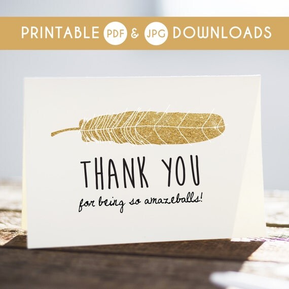 printable funny thank you printable thank you card thank you