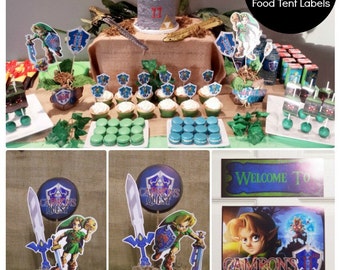 85% OFF | Zelda Birthday Party | Zelda Party Printable | Legend of Zelda | Majora's Mask | Zelda Birthday Decorations | Epic Parties by REVO