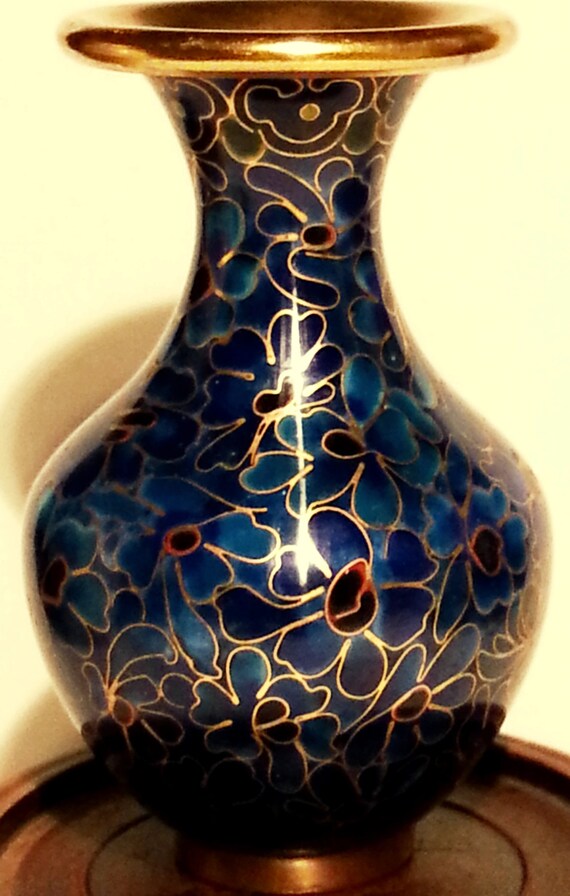 cloisonne mini vase