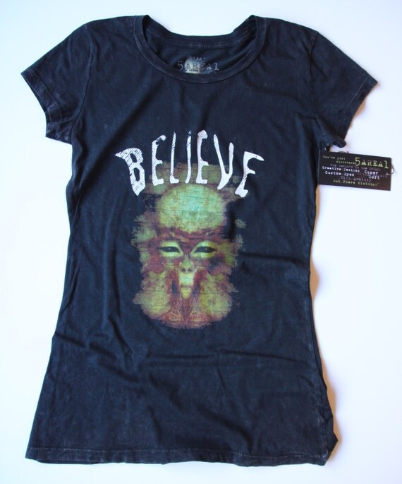 believe alien shirt