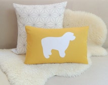 old english sheepdog pillow