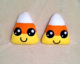 Candy Corn Plush Toy, Halloween Plushie, Photo Prop, Decor
