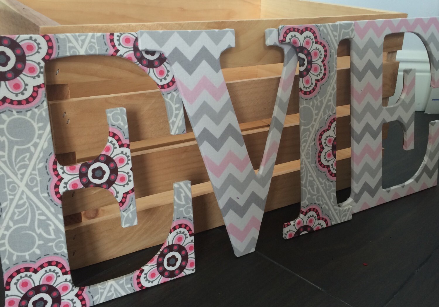 fabric covered wood letters nursery kids room shared room fabric covered wood letters nursery kids room shared room