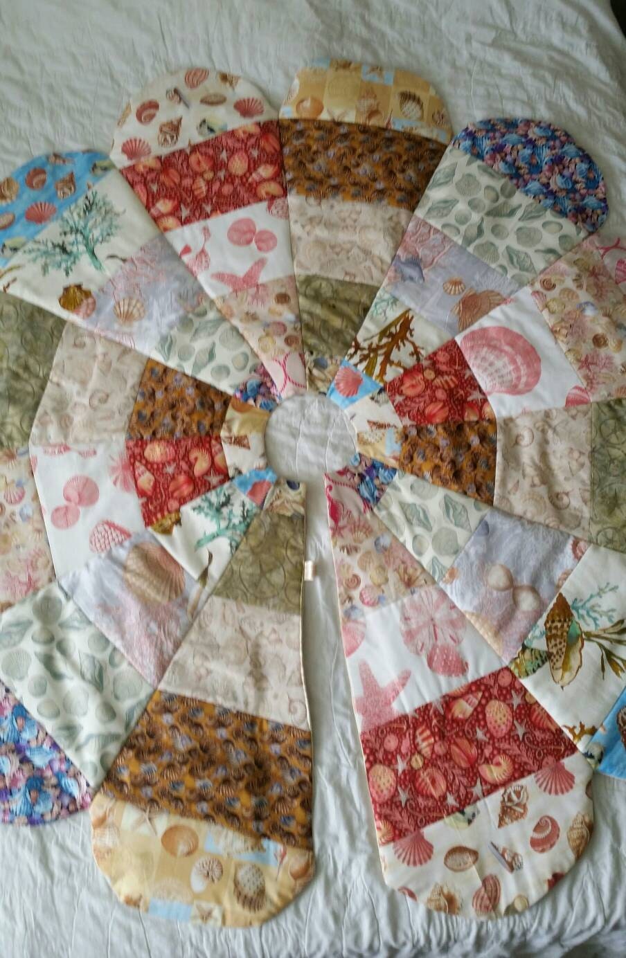 coastal christmas tree skirt quilted christmas tree skirt coastal christmas tree skirt quilted christmas tree skirt