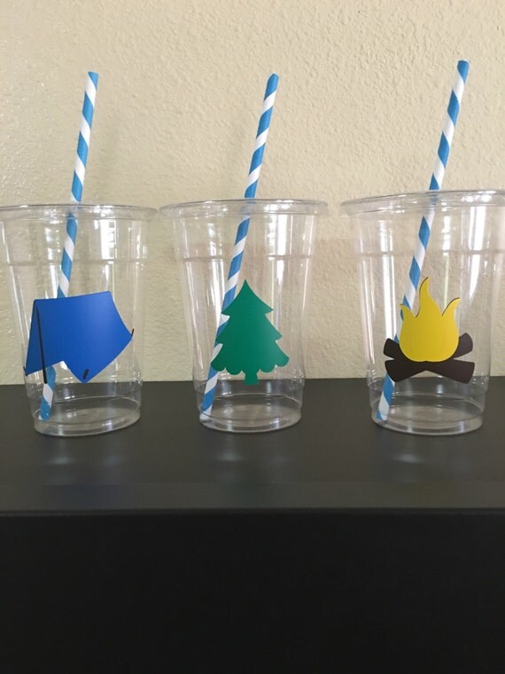 Camping party cups