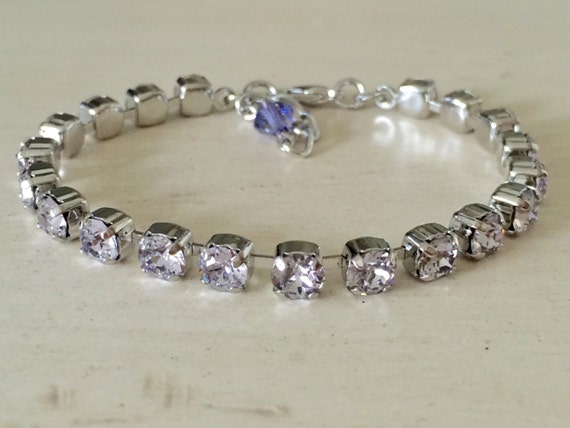 Stackables Crystal Smoky Mauve Bracelet