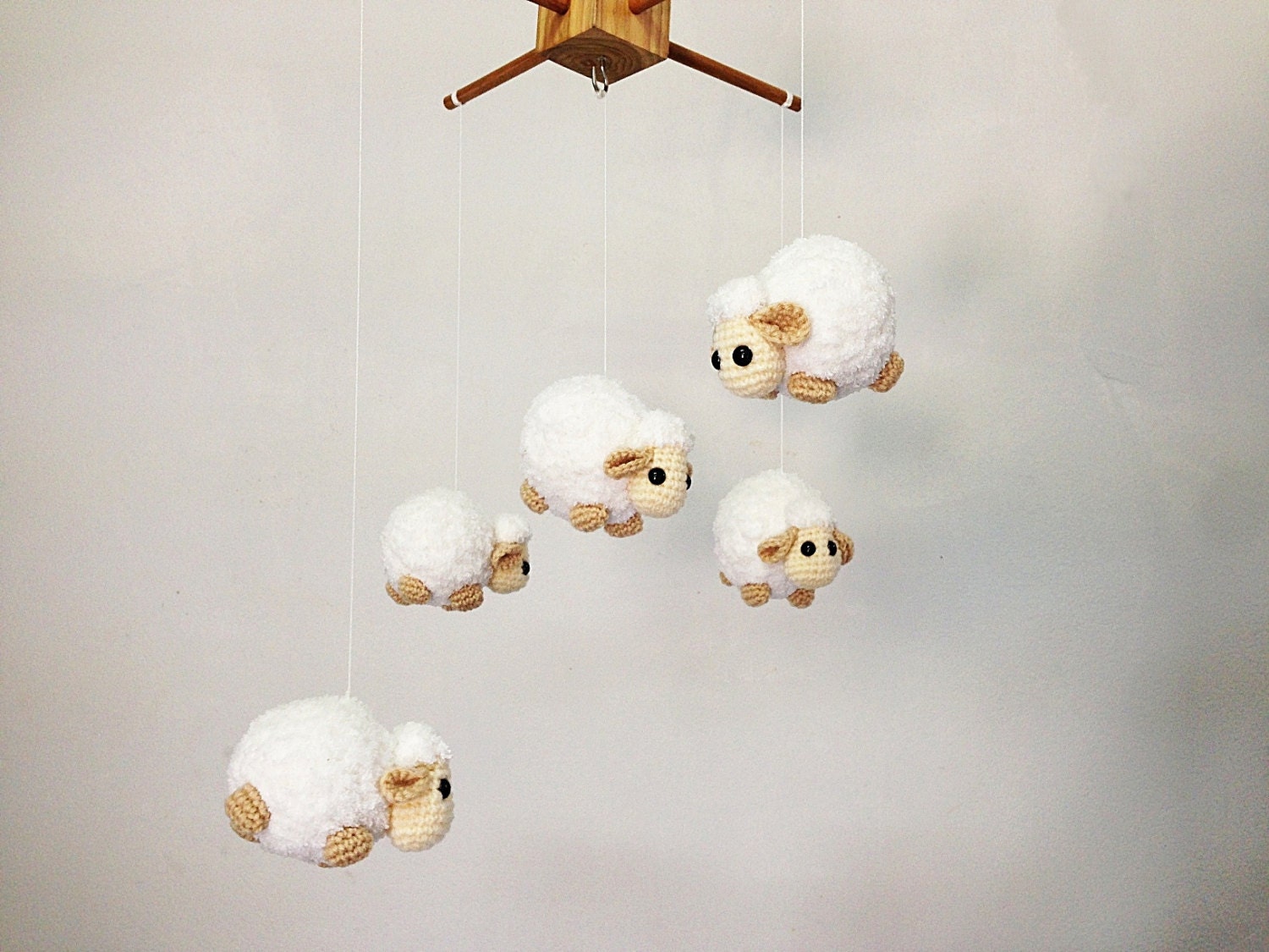 Baby Mobile Crochet Cute Counting Sheep Sheep Baby - ðzoom baby mobile crochet cute counting sheep sheep baby - ðzoom