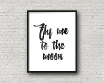 Popular items for fly me to the moon on Etsy