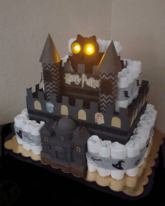 harry potter diaper cake