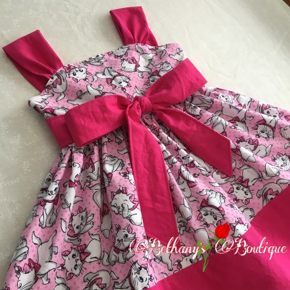 marie toddler dress cat toddler dress