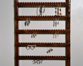 Earring Display, Wall Mounted, Earring Holder, Earring Rack, Earring Organizer, Earring Storage, Earring Holder, Jewelry Display,