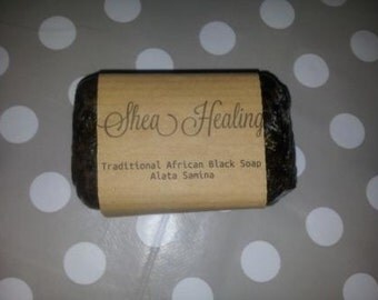 African black soap - Alata Samina Big bar