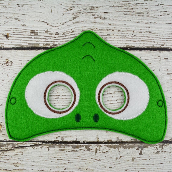 Chameleon Mask Children's Felt Mask Costume Theater