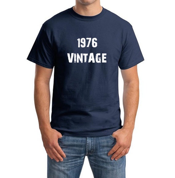 Vintage 1976 T-Shirt 1976 Vintage TShirt Birthday Shirt Gift