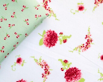 Small flower fabric | Etsy