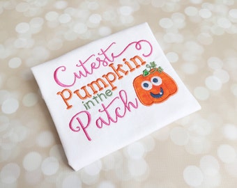 Fall Shirt - Cutest Pumpkin In The Patch - Halloween Shirt - Pumpkin Shirt - Kids Fall - Halloween Pumpkin - Kids Shirt - Pumpkin Patch
