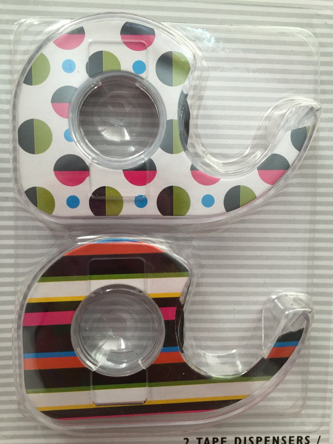 Decorative tape with dispenser. by plannersandpink on Etsy