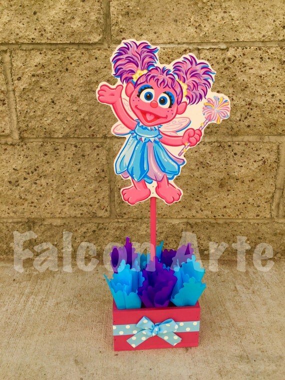 Sesame Street Abby Centerpieces Abby Party Decor Cric