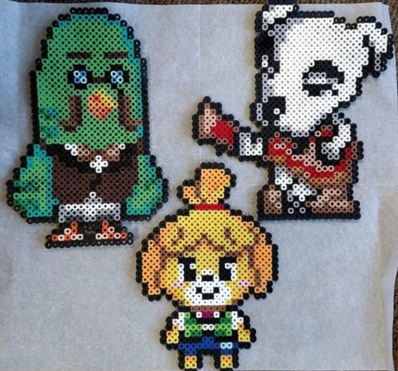 AVAILABLE Perler Bead Animal Crossing Sprites