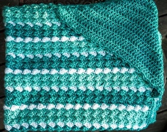 Hooded Baby Blanket Crochet Pattern Easy To Make Bernat Baby