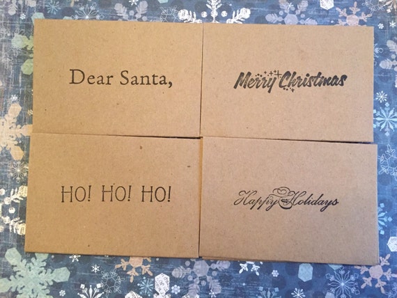 Christmas Gift card sleeves / Mini envelopes