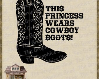 Cowgirl boots svg | Etsy