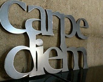Metal Signs Home Decor custom metal sign your own quote or words personalized metal wall decor Carpe Diem Metal Sign For Home Decor Wall Signs Gifts Metal Signs Home Decor the new vintage metal signs painting bedroom bar cafe decorated vintage home decor Carpe Diem Metal Sign For Home Decor Wall Signs Gifts