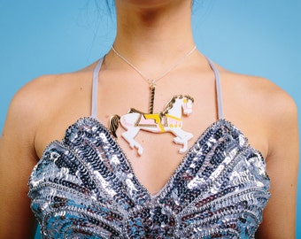 Statement Carousel Necklace