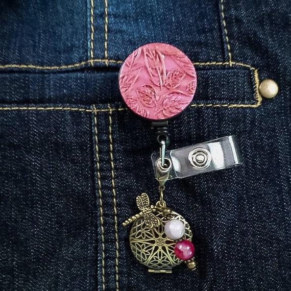 Items similar to Essential Oil Diffuser Badge Holder with Polymer
