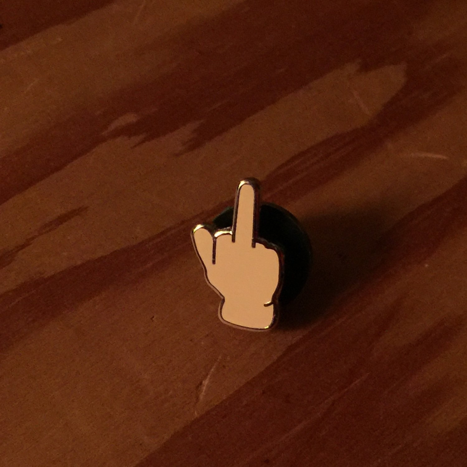 Pins & Patches :: LAPEL PINS :: Pissed Off Middle Finger 