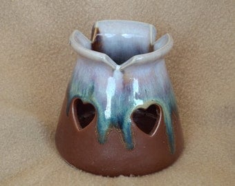 Vintage Votive Candleholder; Vintage Pottery