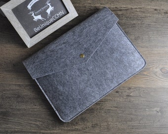 Macbook Sleeve,Felt 13 inch Laptop Case,Macbook Pro Case,Pro Retina 13,Macbook Sleeve 13,Laptop Sleeve,Macbook Air Sleeve,Grey Case Sleeves